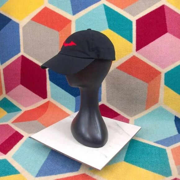 The Batman 2022 Movie Promo Red Bat Logo Hat Cap DC Comics - Picture 5 of 7